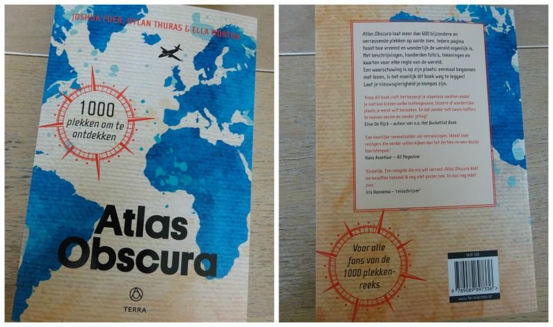 Atlas Obscura - 1.000 plekken om te ontdekken voor en achterzijde