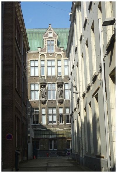 België Antwerpen universiteitsbuurt doorkijkje