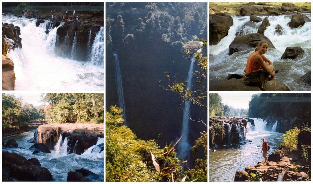 Bolaven plateau Laos watervallen