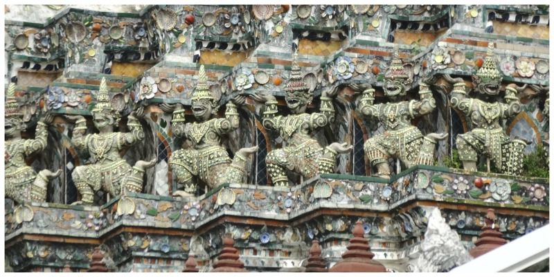 Cambodja Thailand reis Bangkok Wat Arun