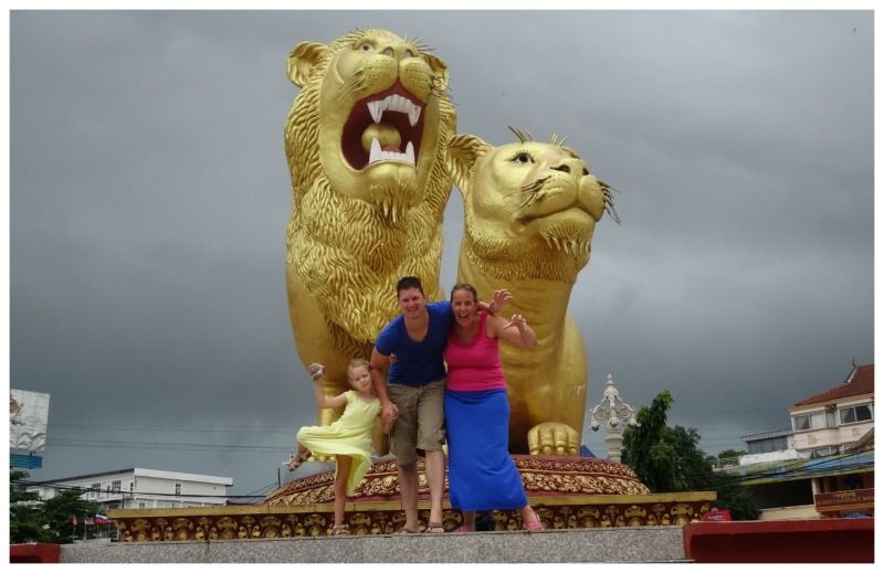 Cambodja Thailand reis Sihanoukvile
