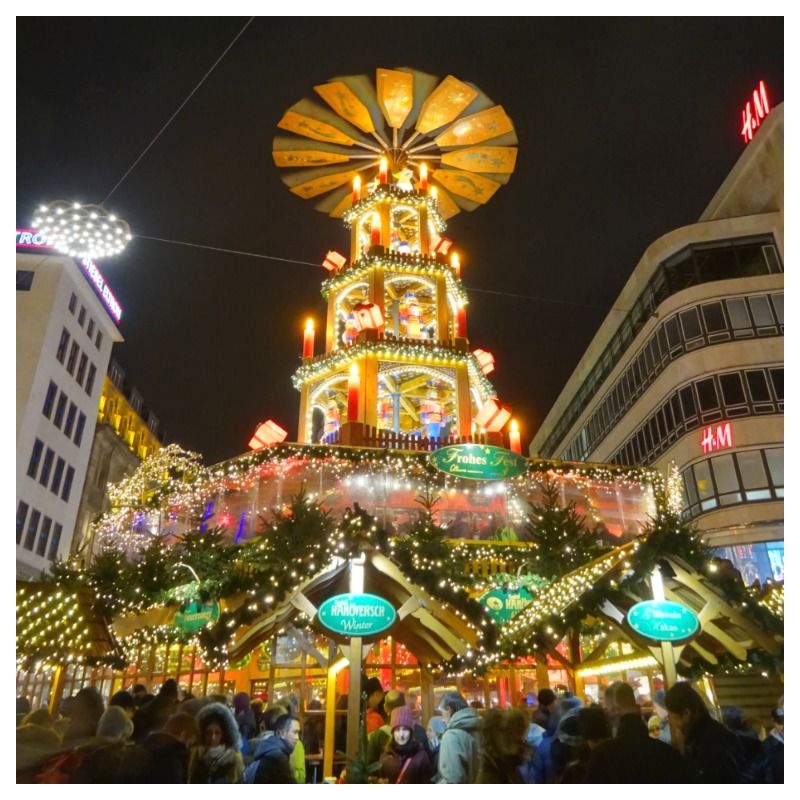 Duitsland Hannover Kerstmarkt Kropke