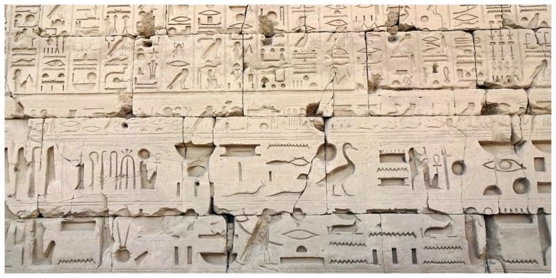 Egypte hierogliefen