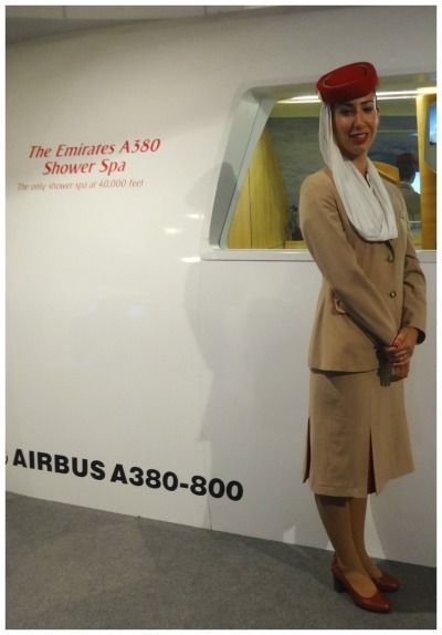 Emirates Spaanse stewardess