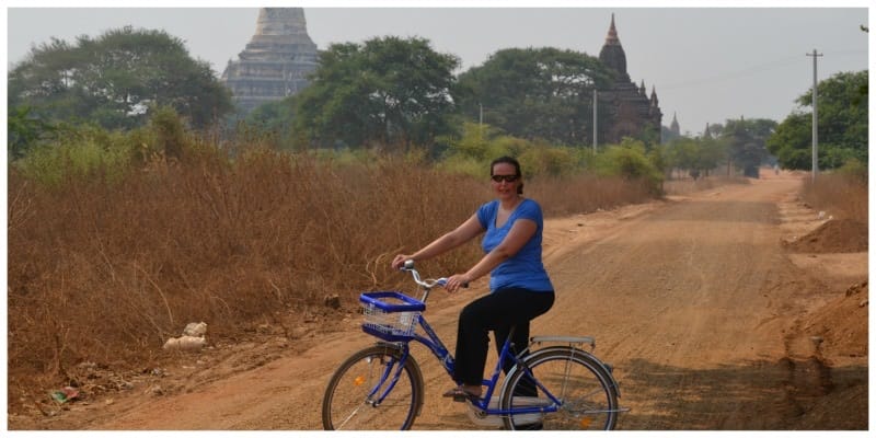 Highlights Myanmar Bagan fietsen