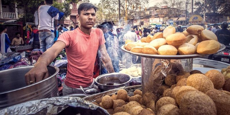 India Indiase food spot delhi streetfood