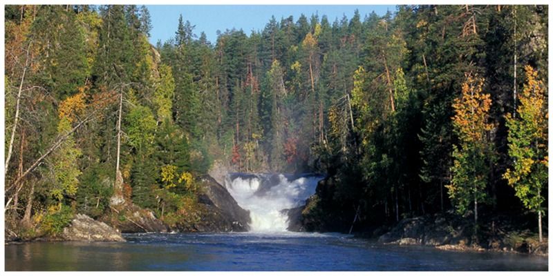 Lapland beste reistijd september voigt travel waterval