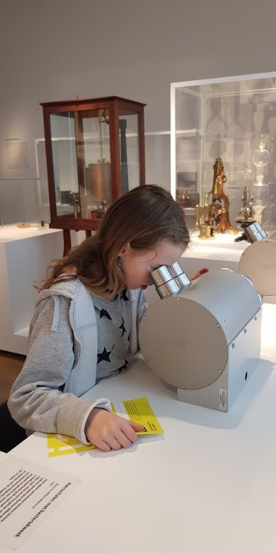 Nederland Leiden Rijksmuseum Boerhaave microscoop