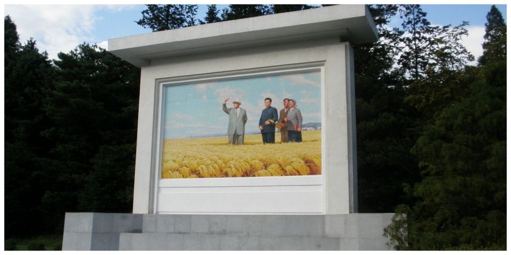 Noord-Korea-mural
