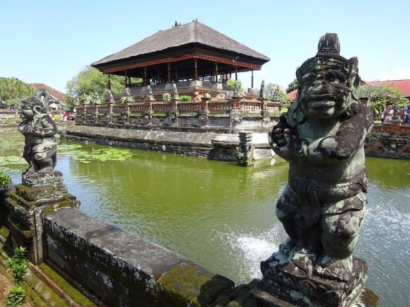 Reisroute Bali stop Ubud Sidemen Klungkung