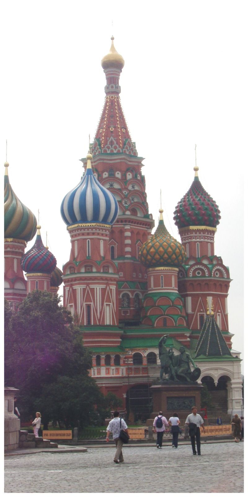 Rusland Moskou Rode Plein Basilius Kathedraa