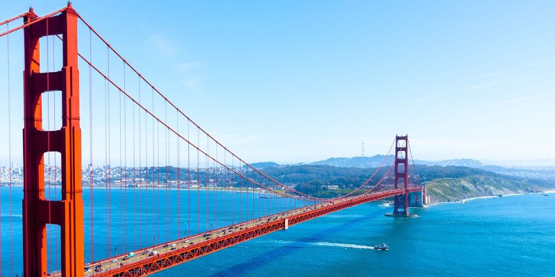 Verenigde Staten San Francisco Golden Gate Bridge