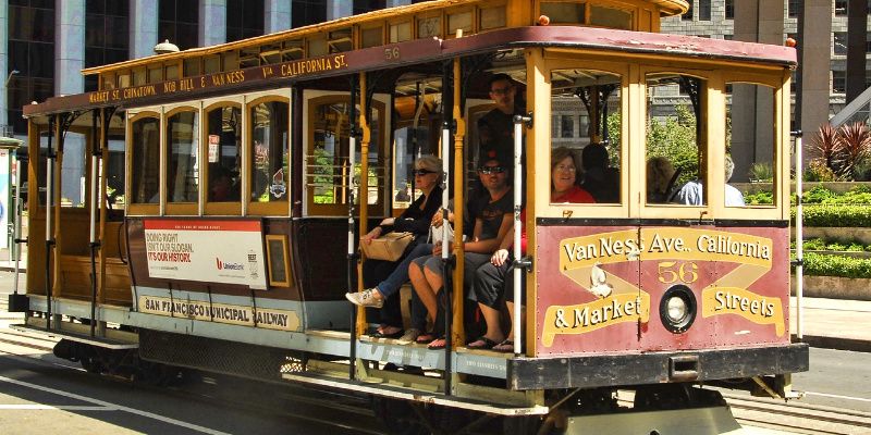 Verenigde Staten San Francisco tram