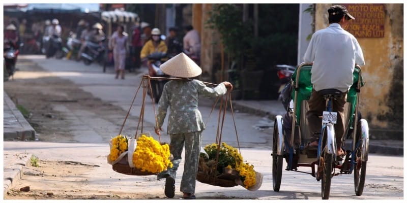 Vietnam straatbeeld