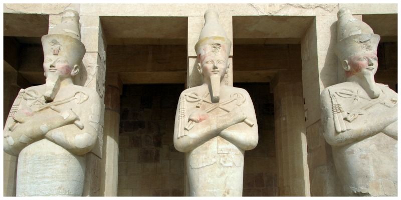 Visum Egypte beelden tempel
