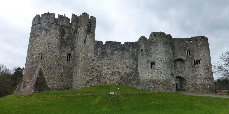 Wales chepstow castel