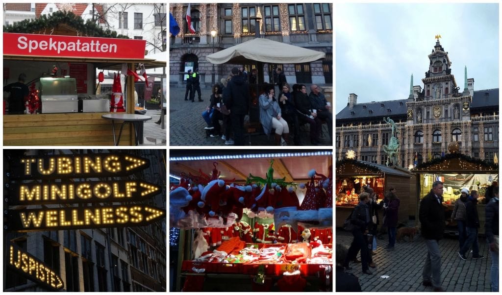 Antwerpen Winter in A Grote_Markt