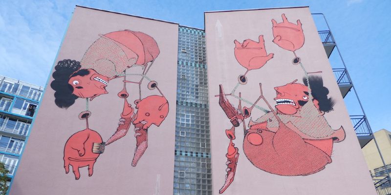 beste street art in Europa Rotterdam