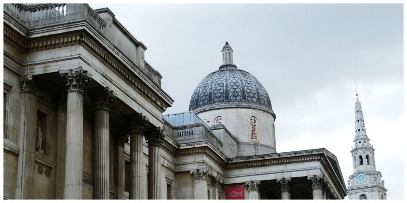 kunstliefhebbers Verenigd Koninkrijk Londen National Gallery